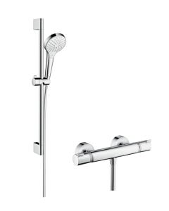 Conjunto de ducha Hansgrohe Croma Select S Vario Ecostat Comfort Combi termostático