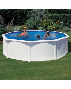 Piscina desmontable de Acero Gre Fidji redonda