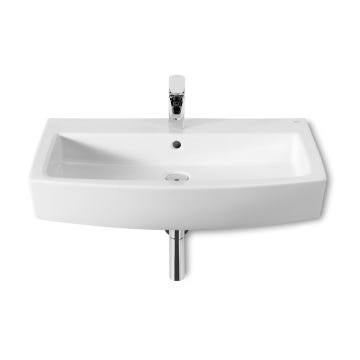 Lavabo mural de porcelana blanco 75x49cm Hall Roca