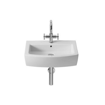 Lavabo mural de porcelana blanco 55x48cm Hall Roca