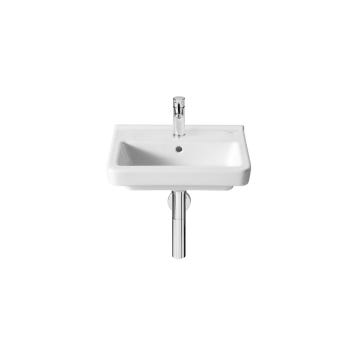 Lavabo mural de porcelana blanco 45x32cm Dama Roca