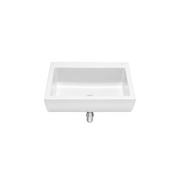 Lavabo mural de porcelana colectivo 60x45cm blanco Acces Roca