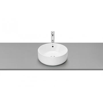 Lavabo de sobre encimera blanco 39x39cm Round The Gap Roca