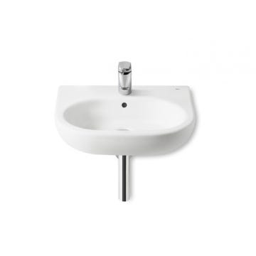 Lavabo de porcelana mural 550x460mm Blanco Meridian Roca