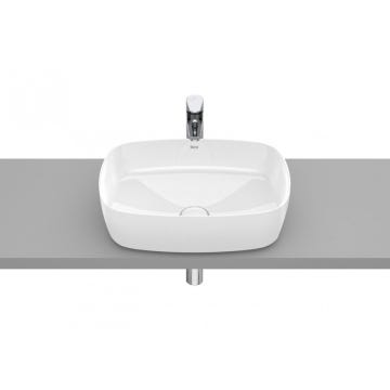 Lavabo con fineceramic de sobre encimera Soft 500x370 Inspira Roca