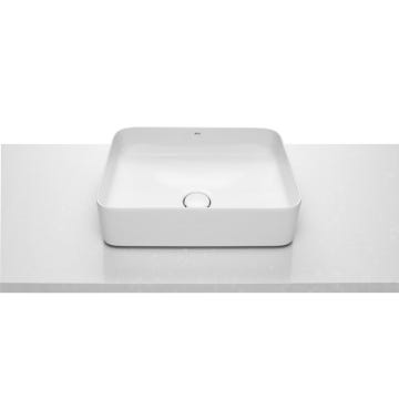 Lavabo con fineceramic de sobre encimera Square 500x370 Inspira Roca