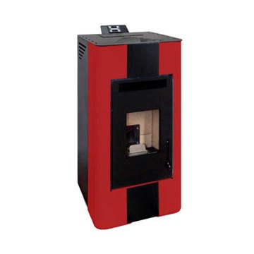 Estufa de pellets Eider Energy Fire 15 Kw Canalizable Burdeos