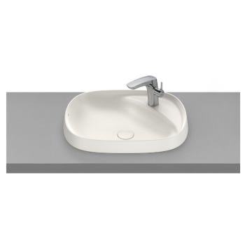 Lavabo encimera porcelana FINECERAMIC 585x450 Roca