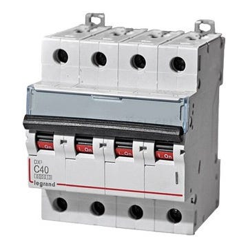 Interruptor magnetotérmico Legrand 63 A - 4 Polos Curva C 407934