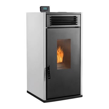 Estufa de pellets Gaia Hidro 16 Kw Eider