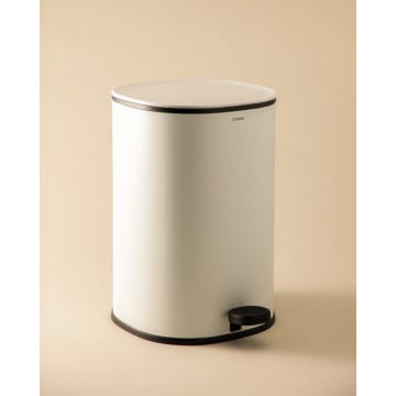 Papelera blanco mate 5l Cosmic Essentials